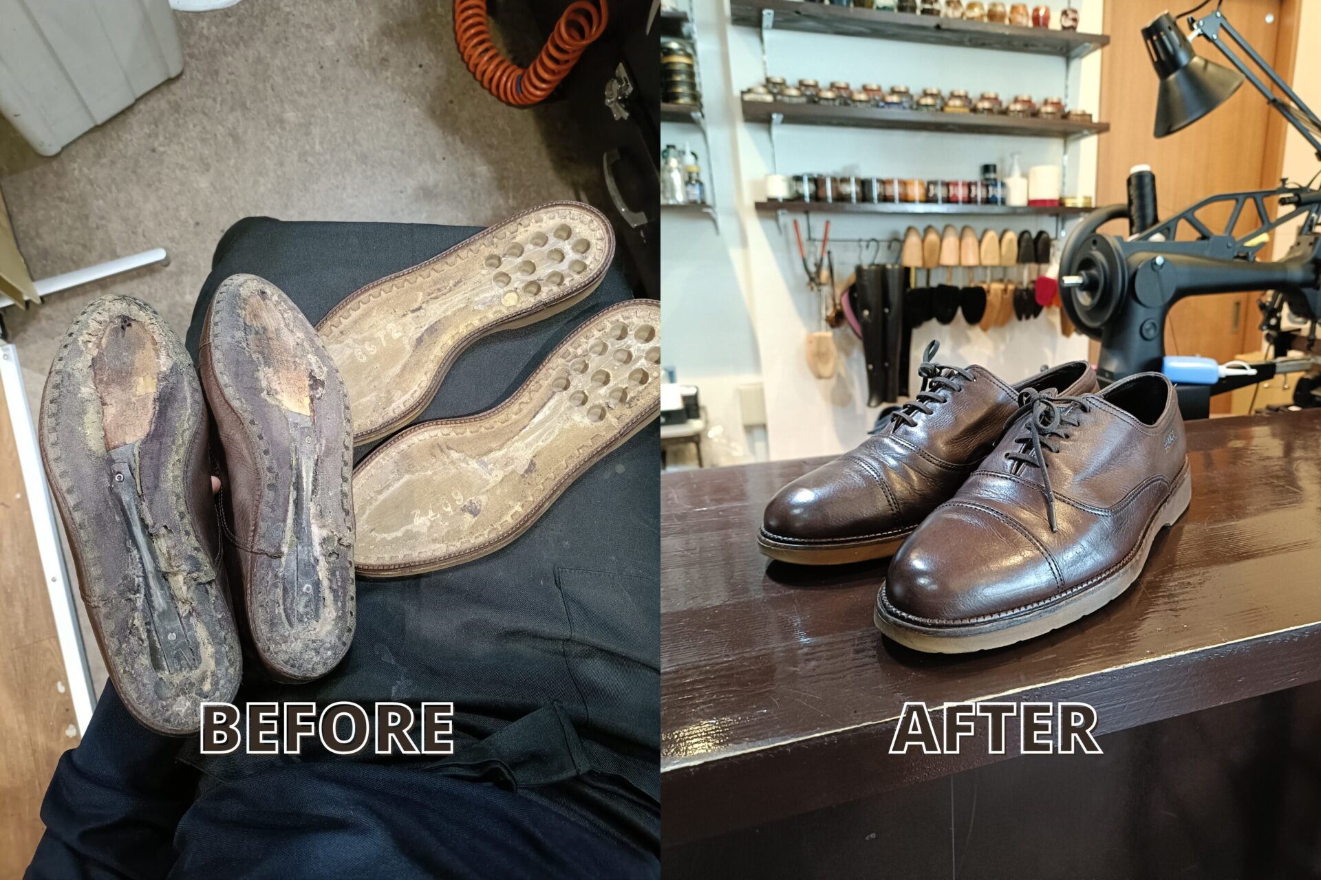 BALLY 靴の再接着｜ただ貼るだけじゃない修理 - JOURNEY 松本市の靴 